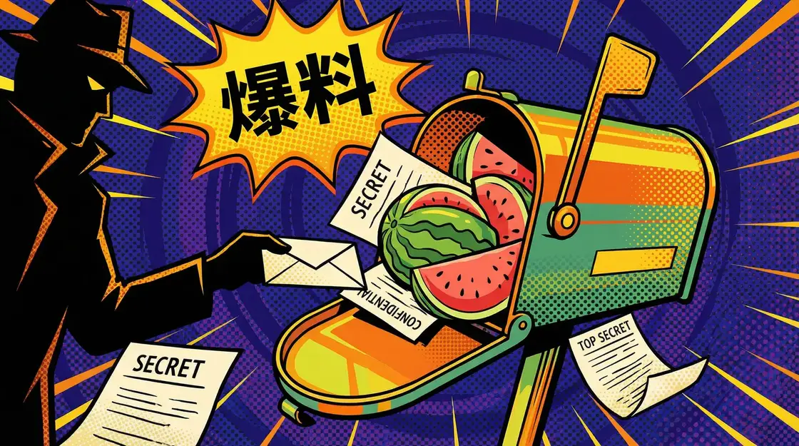 九一吃瓜 匿名爆料通道漫画插图